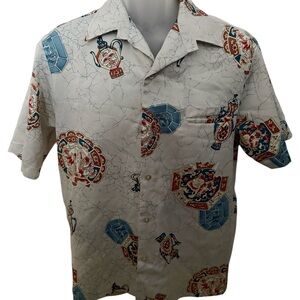 VTG Vintage Liberty House Hawaii Aloha Hawaiian Shirt Men M Medium